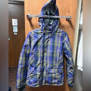 Burton Women's ski Expedition Down Insulated Technical Jacket Purple size small